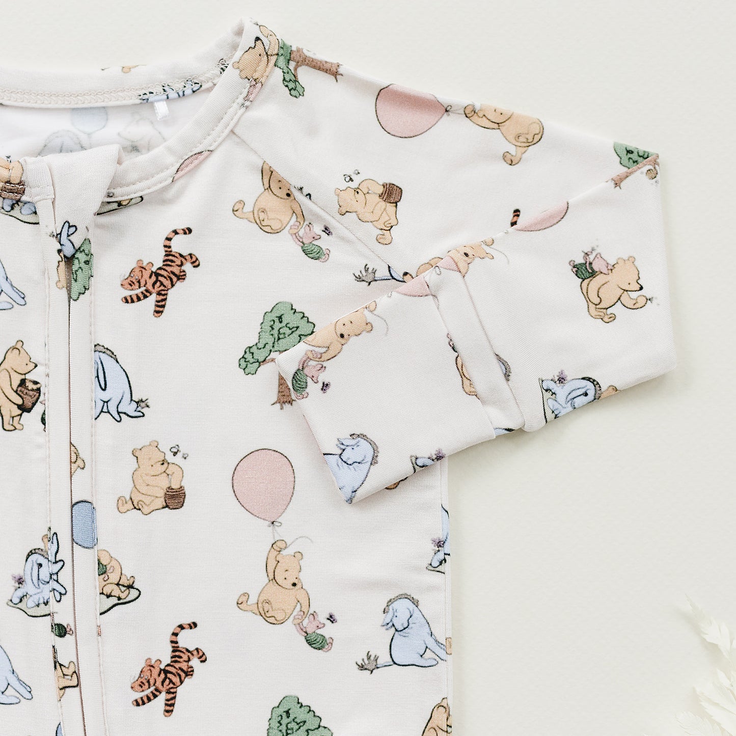 Pooh | Bamboo Zip Romper