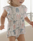Cotton Candy Bows | Ruffle Bubble Romper