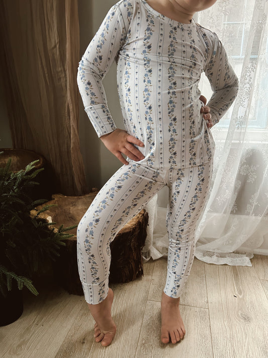 Winter Bloom | Bamboo Two Piece Pajamas