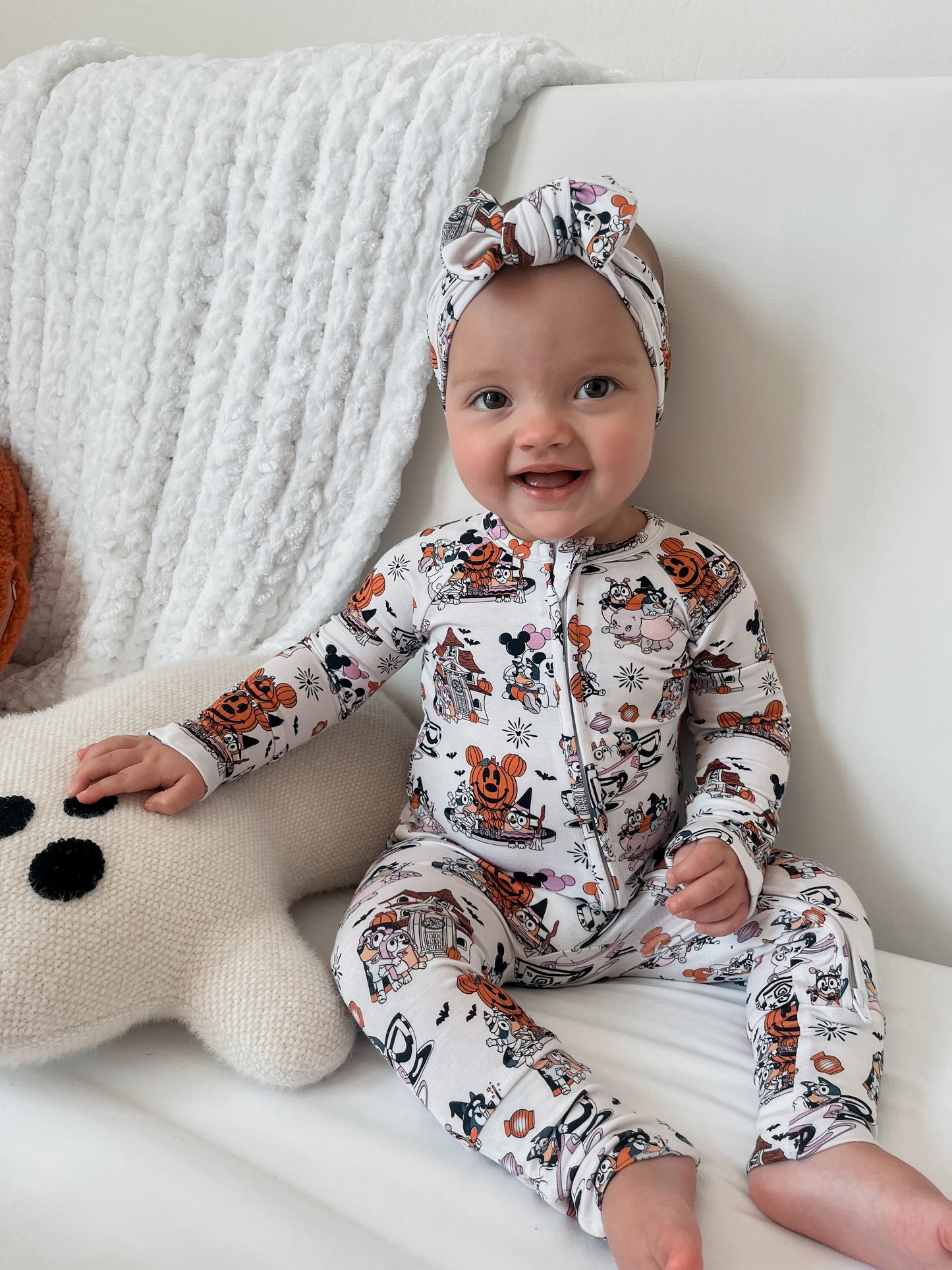 Halloween | Bamboo Zip Romper