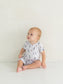 Cowboy | Bamboo Short Sleeve Romper