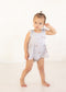 Mushroom | Bamboo Pom Twirl Romper