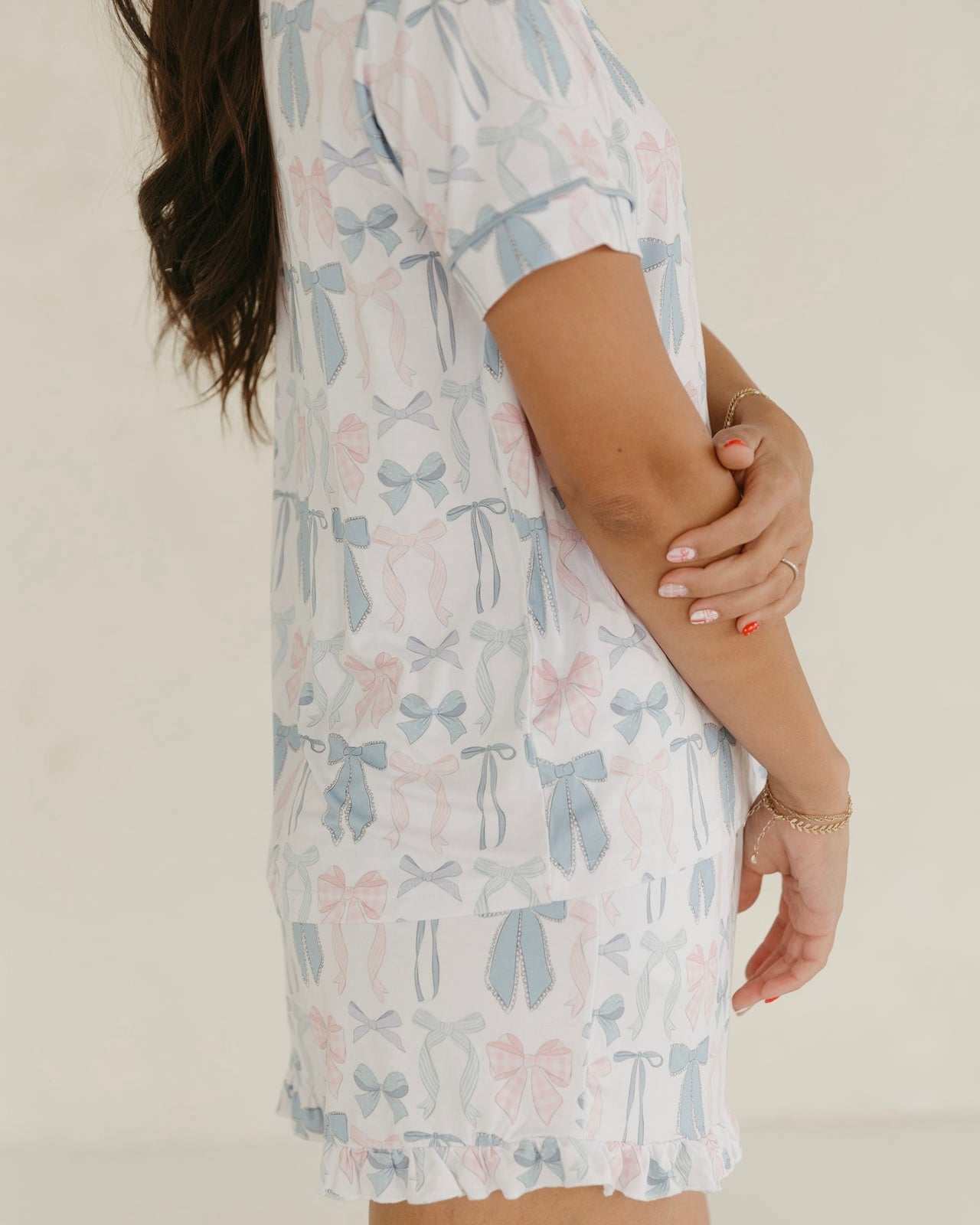 Cotton Candy Bows | Women's Bamboo Set