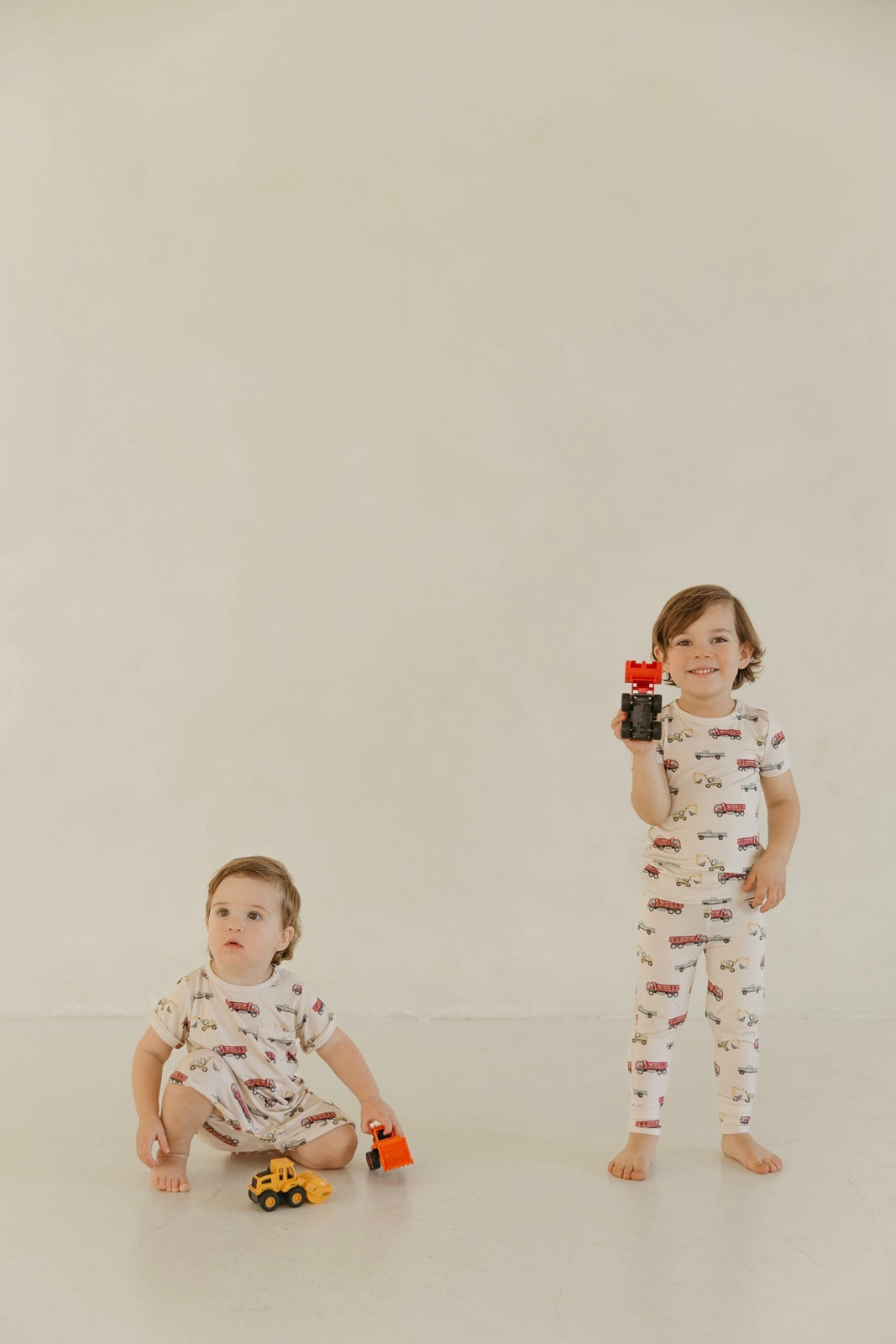 Truckin | Bamboo Short Sleeve Pajamas