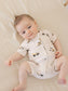 Construction | Bamboo Shortie Zip Romper