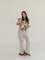Cowquette | Women's Ruffle Pajama Set