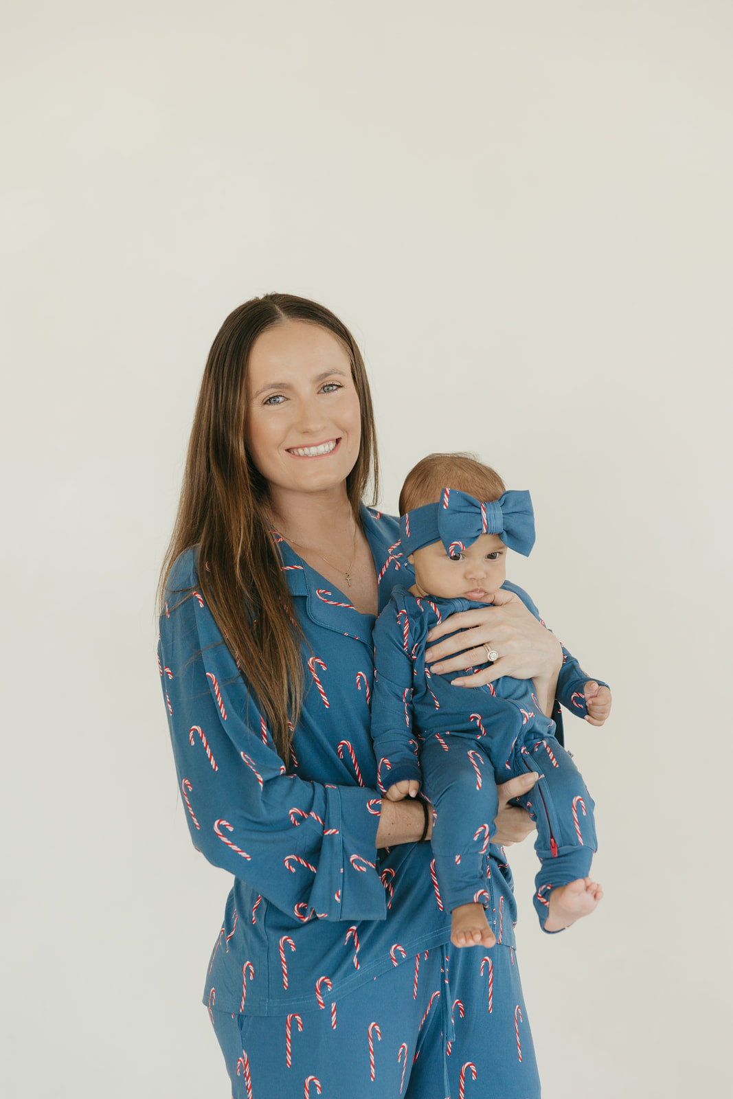 Candy Cane Lane | Bamboo Zipper Pajamas