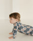 Checker Bunny | Bamboo Zipper Pajamas