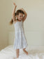 Blue Cottage Rose | Smocked Twirl Dress