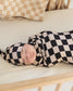 Checkerboard | Bamboo Swaddle & Beanie Set
