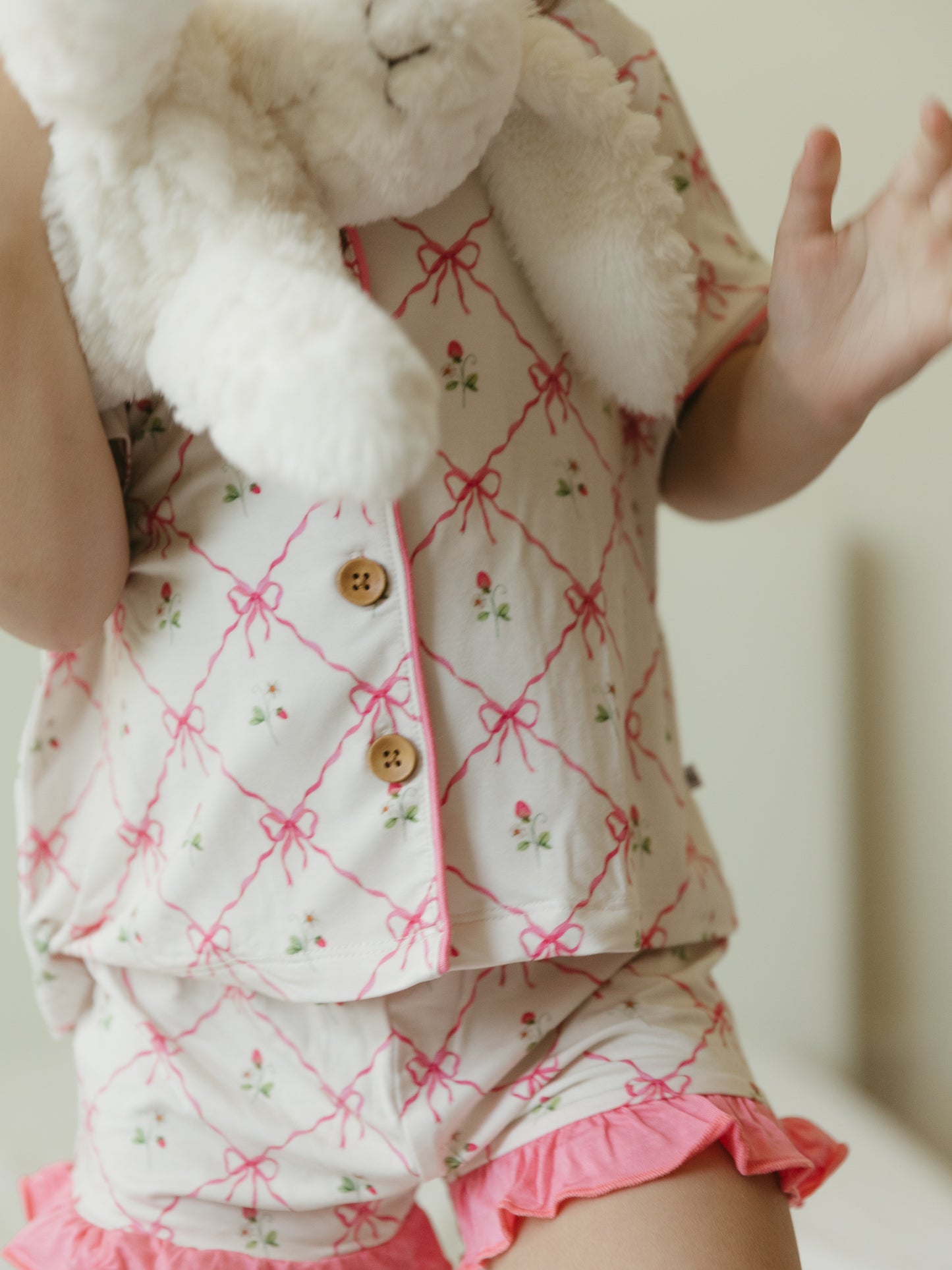 Berry Darling | Ruffle Short Set