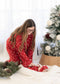 Candy Cane | Bamboo Zipper Pajamas
