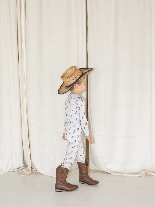 Cowboy | Bamboo Two Piece Pajamas