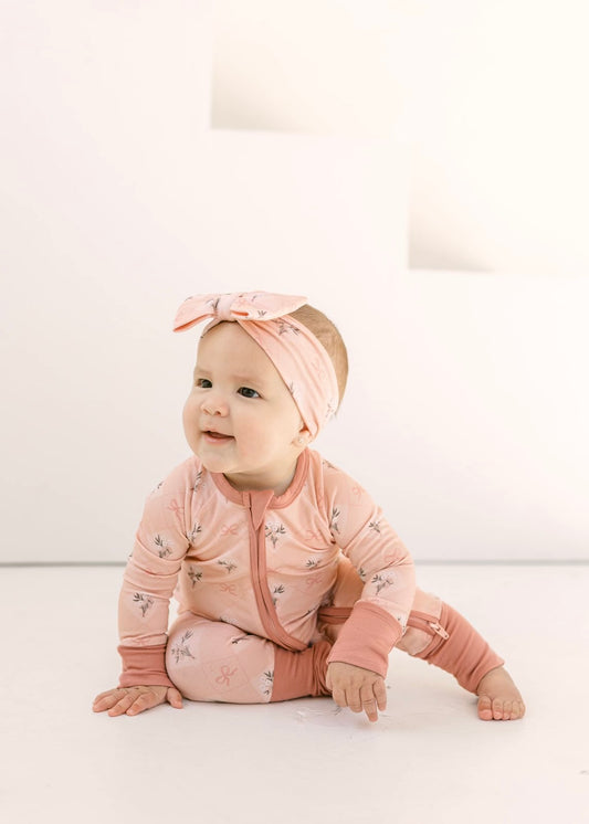 Isla Floral | Bamboo Zip Pajamas