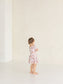 Fall Floral (Ribbed) | Bamboo Flutter Twirl Dress with Bodysuit