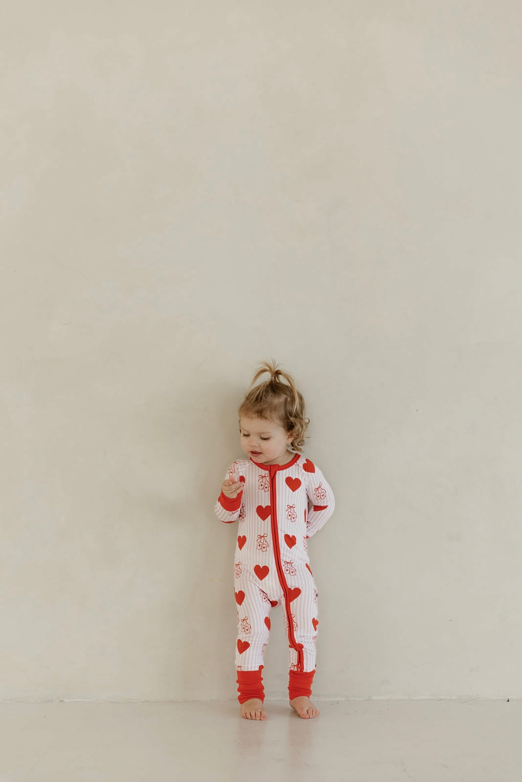 Ace of Hearts | Bamboo Zipper Pajamas