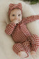Merry Gingham | Bamboo Zipper Pajamas