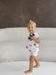 Monster Truck | Bamboo Short Sleeve Romper