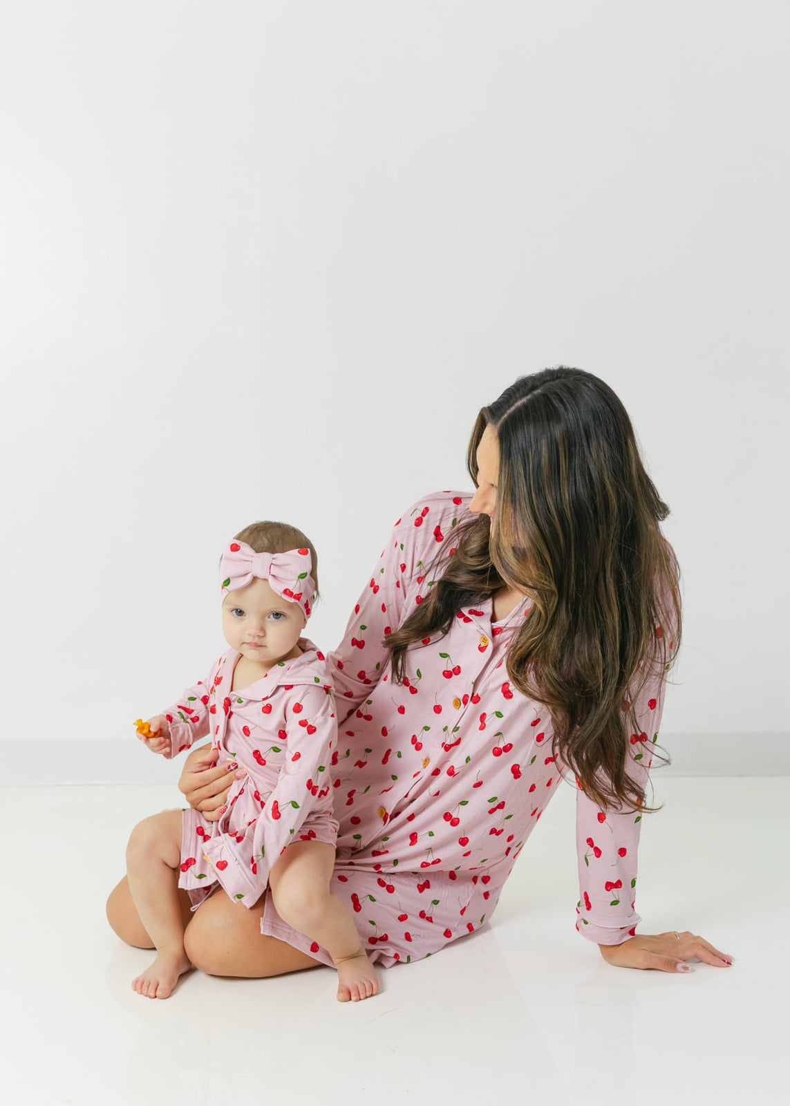 Valentine Cherries | Bamboo Women's Nightgown