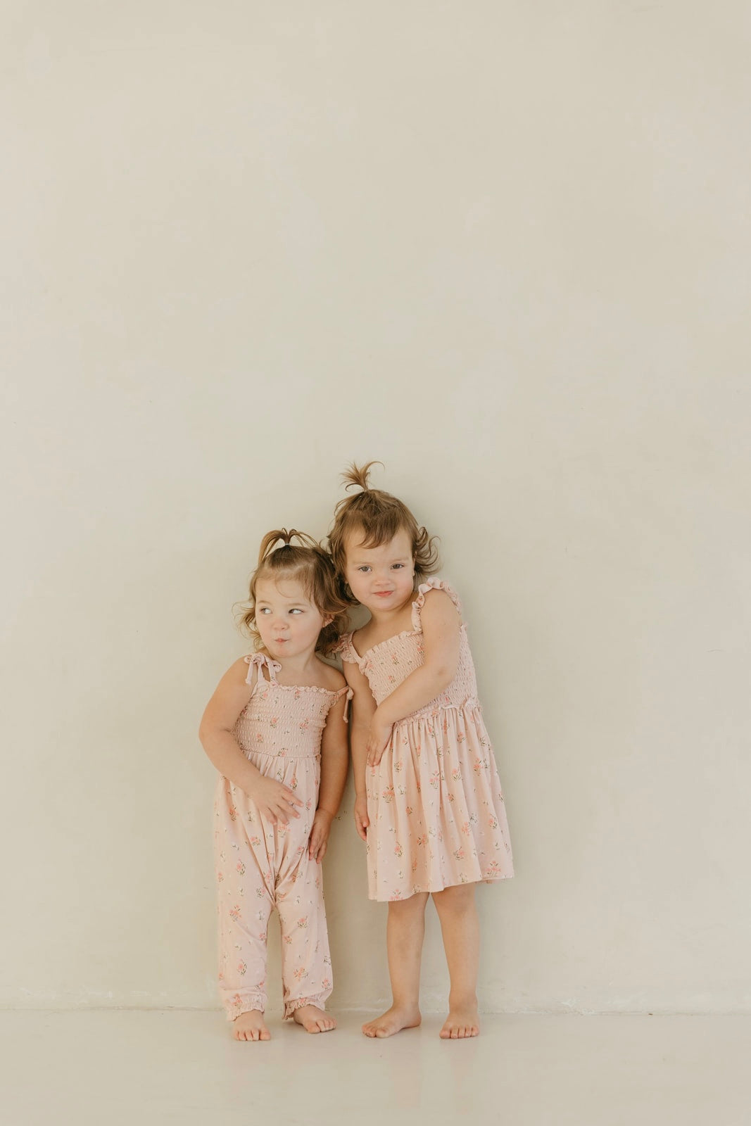 Clara Floral | Bamboo Smocked Jumpsuit