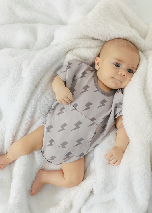 Bolt | Short Sleeve Romper