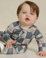 Checker Bunny | Bamboo Zipper Pajamas