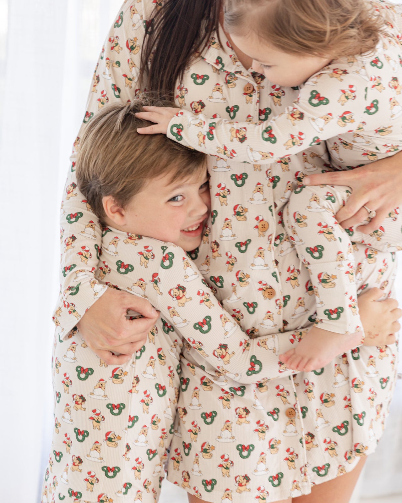 Pooh (Ribbed) | Bamboo Two Piece Pajamas