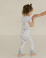 Cotton Candy Bows | Bamboo Short Sleeve Pajamas