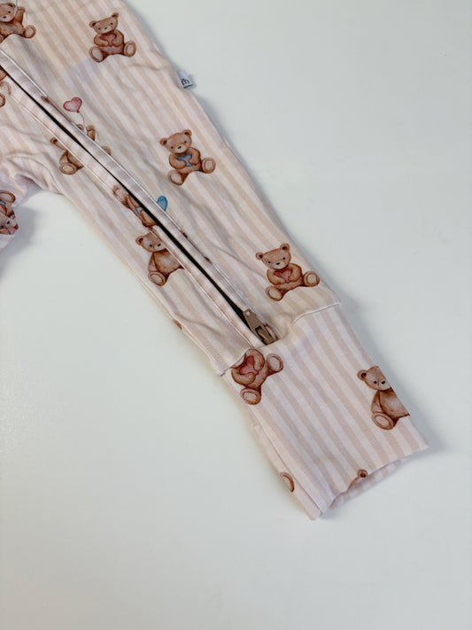 Beary Loved | Bamboo Zipper Pajamas