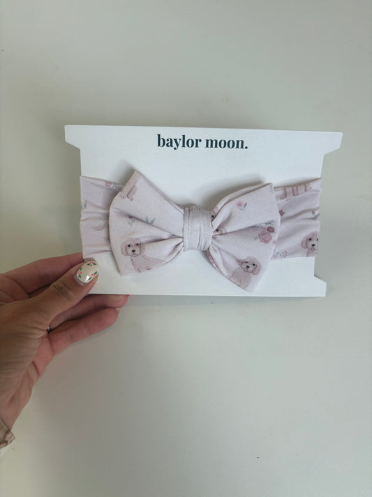Pups & Bows | Bamboo Head Wrap Bow