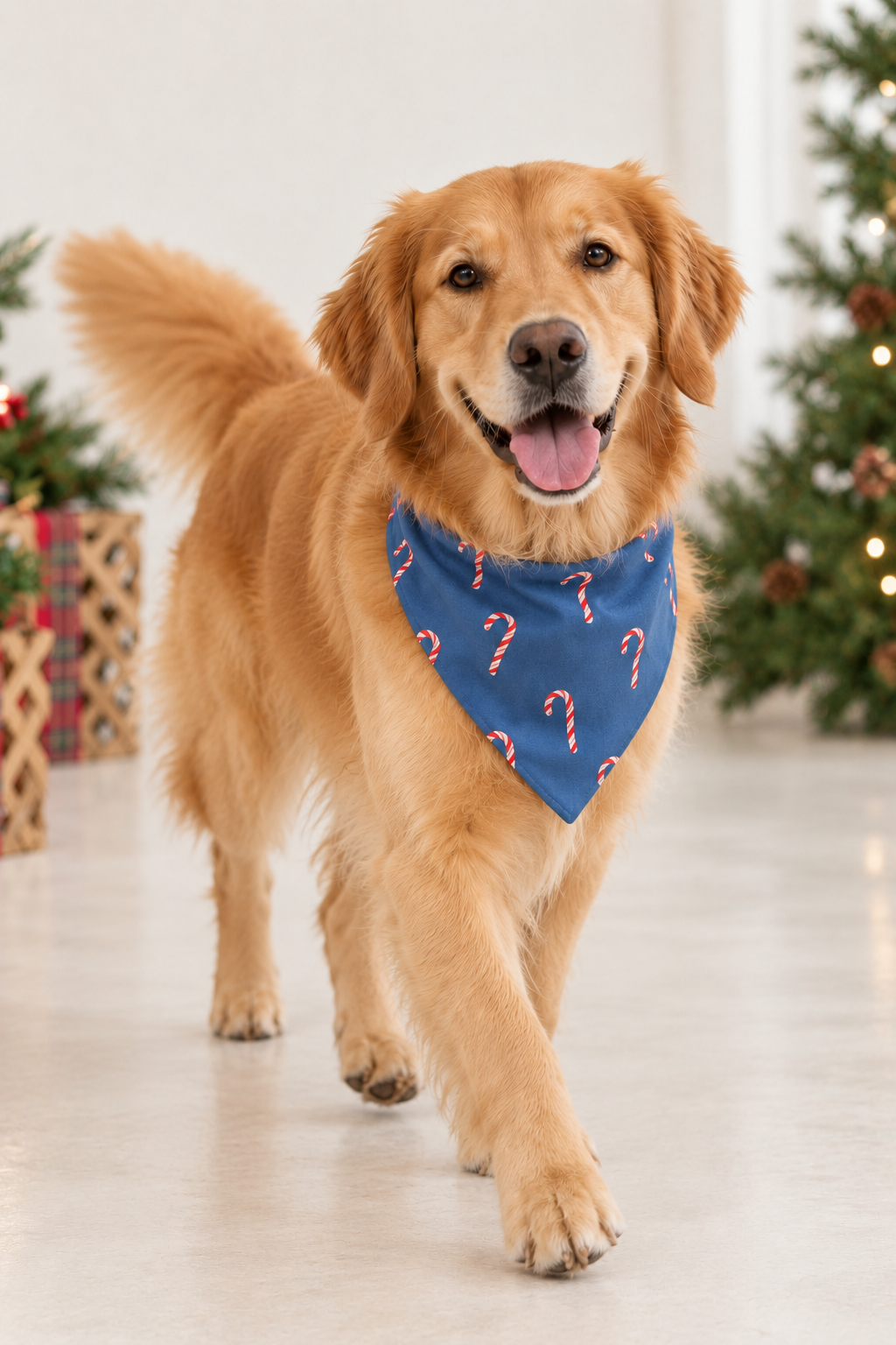 Candy Cane Lane | Bamboo Pet Bandana