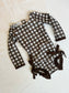 Gingham | Girls Ruffle Swimsuit