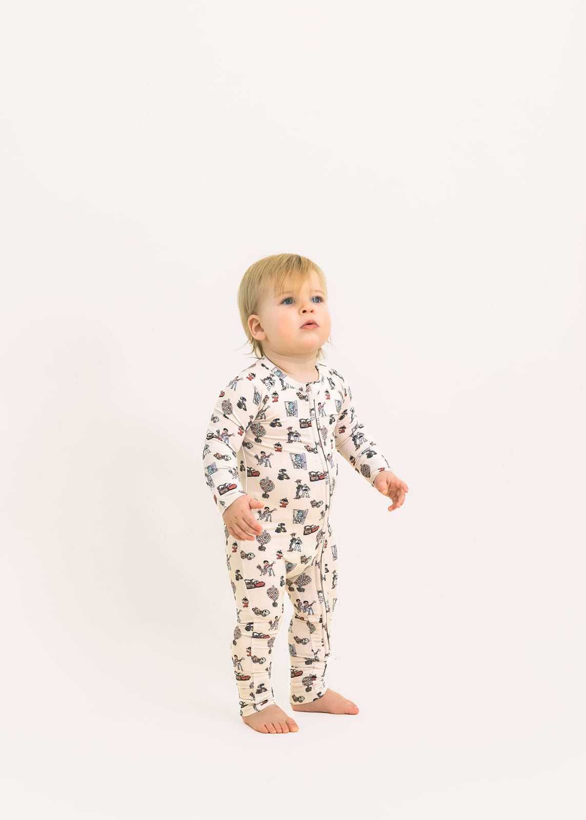 Magic Friends | Bamboo Zip Romper