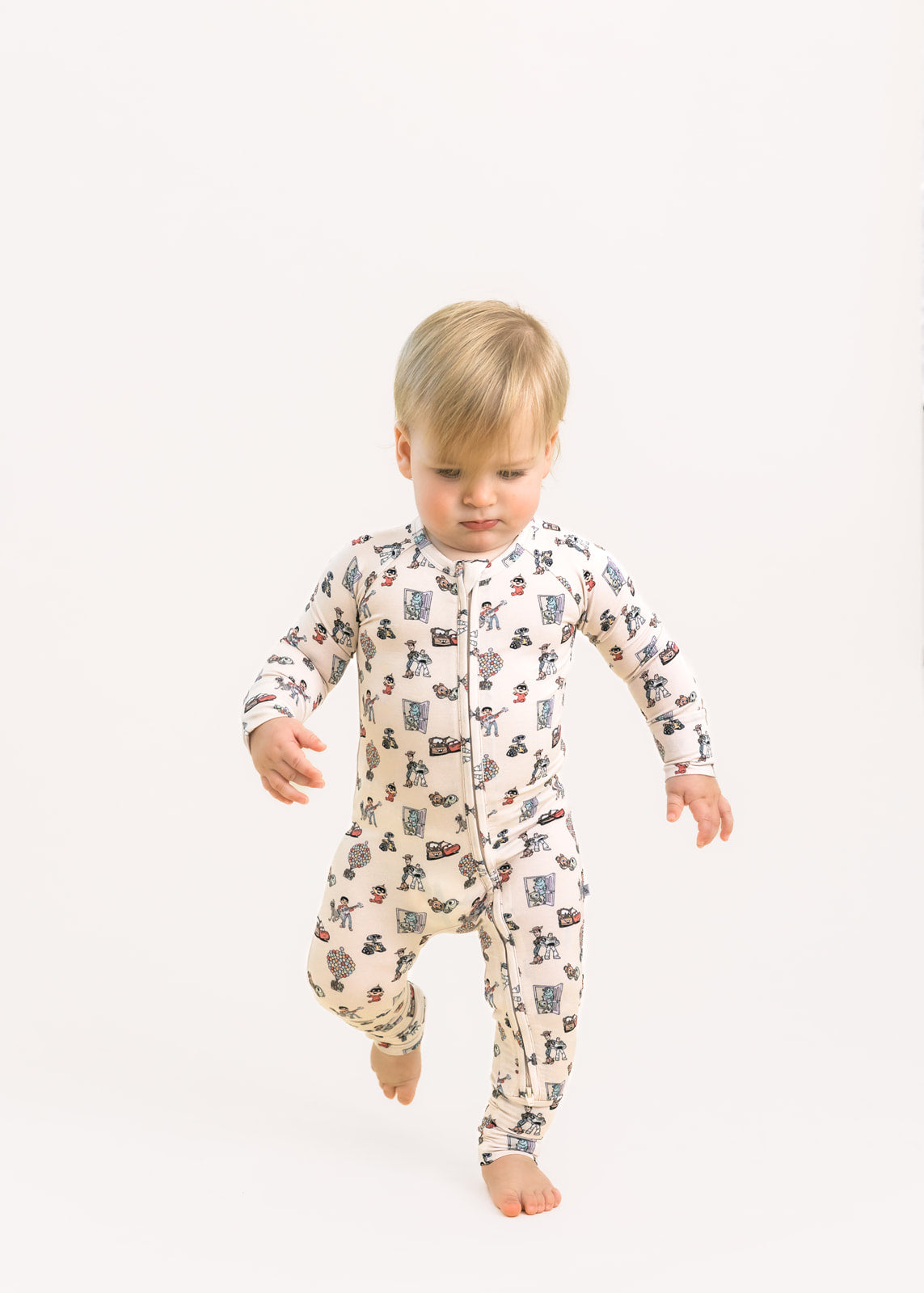 Magic Friends | Bamboo Zip Romper